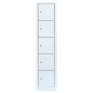 4061815519770 - Schließfachschrank signalweiß 523517 5 Schließfächer 415 x 500 x 1800 cm 4061815519770 LÜLLMANN 4061815519770 - Schließfachschrank signalweiß 523517 5 Schließfächer 415 x 500 x 1800 cm 4061815519770 LÜLLMANN