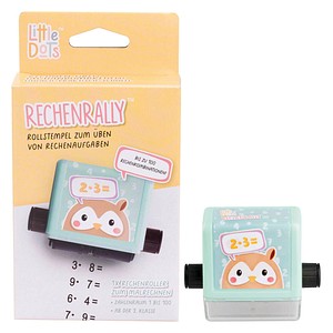9010835137124 - Rollstempel Little Dots Rechenrally selbstfärbend ohne Logo 9010835137124 Trodat