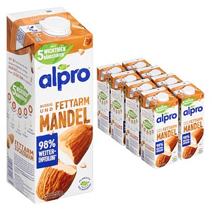 Alpro Mandel Drink Geröstet 8Er-Pack (8 X 1 L) - Image 2