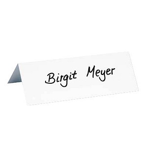 Moderationskarten weiß 21,0 x 7,5 cm, 100 St.