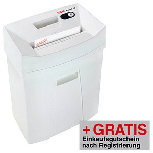 AKTION: HSM Pure 220 Aktenvernichter mit Partikelschnitt + GRATIS Einkaufsgutschein "BestChoice", 30,- Euro nach Registrierung