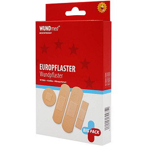 WUNDmed® Pflaster Europflaster Big Pack beige, 50 St.