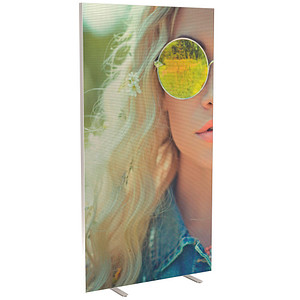 PAPERFLOW Trennwand easyScreen Tropical, 61307 bunt 94,0 x 173,4 cm, 1 St.