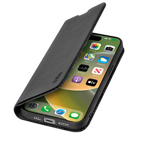 8018417449574 - sbs Wallet Lite Handyhülle für Apple iPhone 14 Plus iPhone 15 Plus schwarz