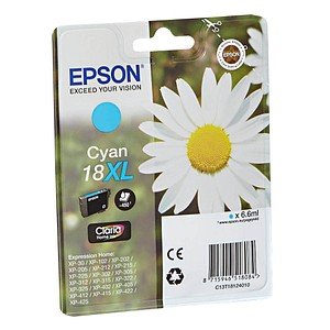 EPSON 18XL / T1812XL cyan Tintenpatrone EPSON 18XL / T1812XL cyan Tintenpatrone