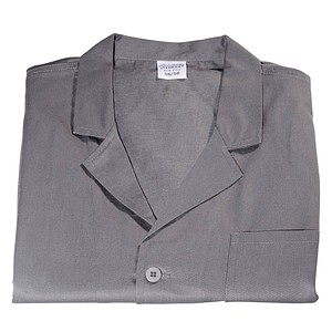 unisex Arbeitsmantel grau Größe 52/54 1 St.