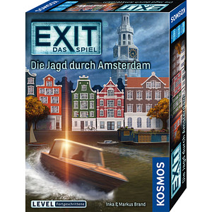 KOSMOS EXIT - Das Spiel: Die Jagd durch Amsterdam Escape-Room Spiel