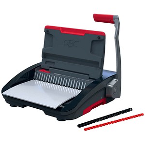 GBC CombBind CB20 Kunststoffbindegerät schwarz/silber/rot