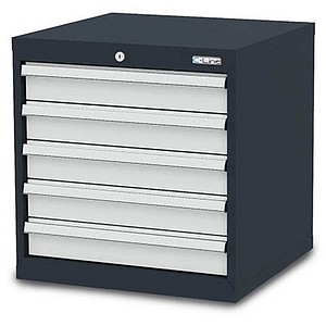 4057211000042 - C-Line Schubladenschrank anthrazit 4 Schubladen 600 x 575 x 620 cm