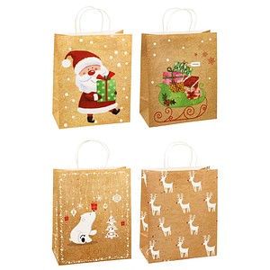 12 TSI Geschenktaschen WN Kraftpapier 3 Motiv