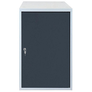 4050049419406 - Stahlschrank 41940 anthrazitgrau lichtgrau 530 x 700 x 800 cm aufgebaut  4050049419406 ADB