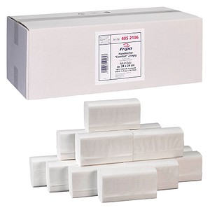 FRIPA Papierhandtücher 4052106 Comfort Zick-Zack-Falzung 2-lagig 2.250 Tücher