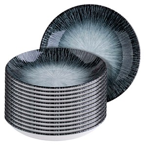 ID Fine Teller Vortex Valle tief weiß/blau Ø 20,0 cm, 12 St.