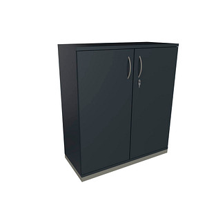 4260429764693 - fm Aktenschrank Sidney 4290429764693 lavagrau 2 Fachböden 1000 x 442 x 1133 cm