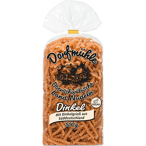 Dorfmühle Dinkelspiralen Teigwaren 500,0 g