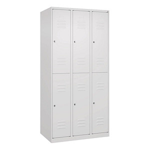 4067521370797 - Spind Classic Plus verkehrsweiß 080300-30-S10040 6 Schließfächer 900 x 500 x 1850 cm 4067521370797 C+P-Möbel