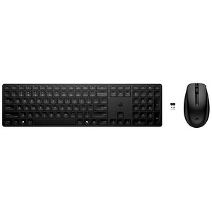 HP 655 4R009UT Tastatur-Maus-Set kabellos schwarz
