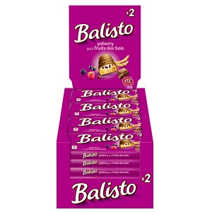Balisto Riegel Joghurt-Beeren-Mix (violett), 20 Stück à 37g Kiste - Image 7