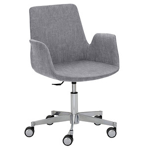 4032376535745 - Besuchersessel myHELIOS grau Aluminium Stoff 4032376535745 Mayer