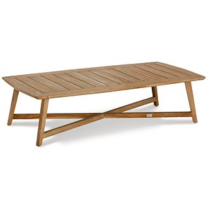 Gartentisch Paterna braun rechteckig