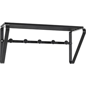 HAKU Möbel Wandgarderobe schwarz