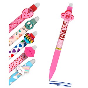 4014421701909 - magiXX Fun Gelschreiber Love& 07 mm Schreibfarbe blau 4014421701909 6 Stück