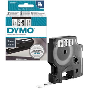 Beschriftungsband D1 S0720680, 9 mm schwarz auf weiß