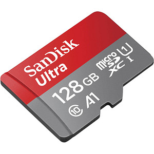 SanDisk Speicherkarte microSDXC Ultra 128 GB