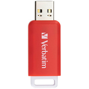 Verbatim USB-Stick DataBar rot 16 GB