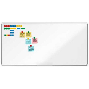 Nobo Whiteboard Premium Plus Nano CleanT, 1915160, 180x90cm, lackiert, Aluminiumrahmen 5028252608329 Nobo