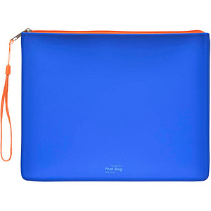 FolderSys Reißverschlussbeutel PHAT BAG DIN A5 blau/orange 1,2 mm, 1 St.