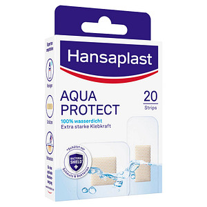 Hansaplast Pflaster AQUA PROTECT 4808200006 transparent, 20 St.