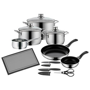 WMF Kochgeschirr-Set Diadem Plus silber 10-tlg., 10 Set