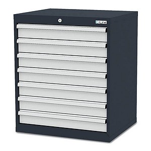 4057211001070 - C-Line Schubladenschrank anthrazit 7 Schubladen 700 x 575 x 820 cm