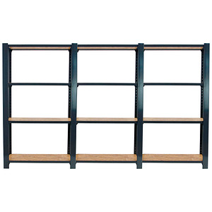 8425437127793 - Schwerlastregal OFFICLICK 4 8425437127793 anthrazit braun 2400 x 300 x 1500 cm 8425437127793 Simonrack