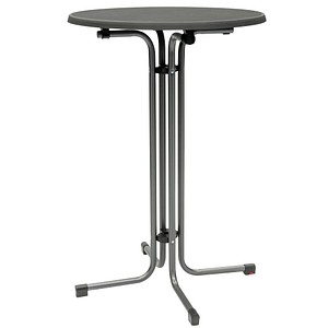 4013806047977 - Stehtisch Melamin anthrazitschiefer 800 x 800 x 1100 cm 4013806047977 MFG Freizeitmöbel