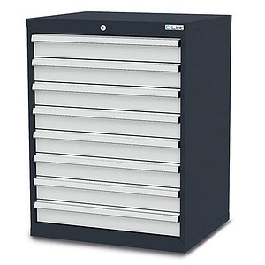 4057211001094 - C-Line Schubladenschrank anthrazit 8 Schubladen 700 x 575 x 920 cm