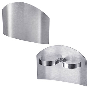 4004094107177 - WESTMARK Fingerschutz 2 Schlaufen rostfreier Edelstahl Für sicheres Schneiden von Obst Gemüse und anderen Lebensmitteln 1 Fingerschutz 4004094107177 - WESTMARK Fingerschutz 2 Schlaufen rostfreier Edelstahl Für sicheres Schneiden von Obst Gemüse und anderen Lebensmitteln 1 Fingerschutz