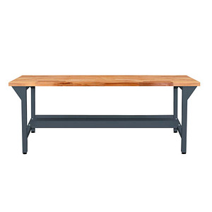 4050049426800 - Werkbank Werktisch Grundmodell B1500xT750xH850mm RAL7016 Arbeitstisch - ADB