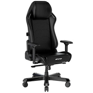 4260496573556 - Master Serie GC XLMF23LTD N Gaming-Stuhl - Plus   XL - Mikrofaser Leder - schwarz