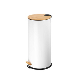 4260238069972 - Tretpedal Mülleimer 300 l weiß 4260238069972 Echtwerk