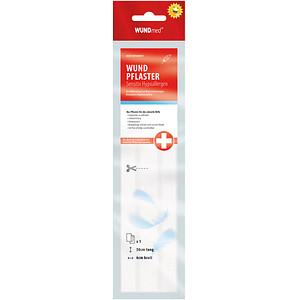 WUNDmed® Pflaster Sensitiv-Hypoallergen 6,0 cm x 0,5 m weiß