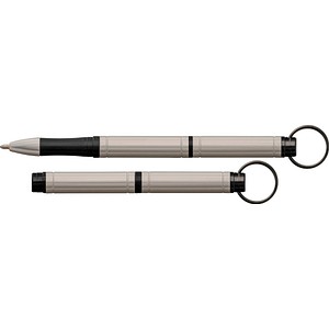 4014509143218 - Kugelschreiber Backpacker Space Pen silber Schreibfarbe schwarz 1 St