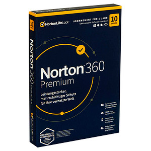 Norton 360 Premium Sicherheitssoftware Vollversion (PKC)