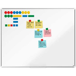 Nobo Premium Plus Whiteboard - 150 x 120 cm - Stahl - Weiß