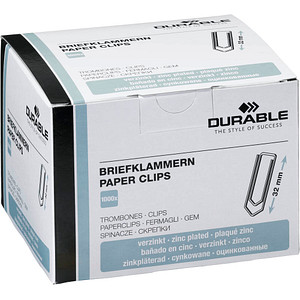 4005546102078 - Büroklammern 1211-25 32mm Metall verzinkt silber 4005546102078 1000 Stück 4005546102078 - Büroklammern 1211-25 32mm Metall verzinkt silber 4005546102078 1000 Stück
