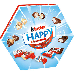 Ferrero KINDER HAPPY MOMENTS MINI Schokoriegel Mix 25 Stück 161g