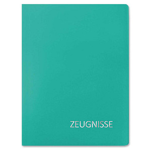 4028279885735 - Zeugnismappe Basic 88573 türkis A4 mit 20 Hüllen 4028279885735 Roth