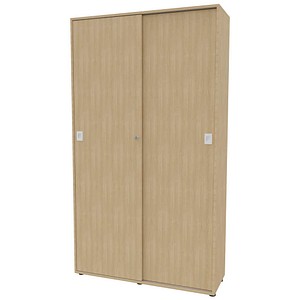 8029466045389 - Schiebetürenschrank Idea IDEC07S RKRKI eiche 4 Fachböden 1200 x 426 x 2140 cm