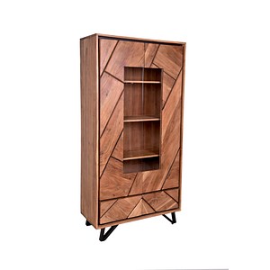 4041908137692 - Regalschrank AMBALA 304111 akazie 900 x 400 x 1800 cm 4041908137692 Garden Pleasure